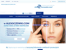 Tablet Screenshot of alesoczewki.com